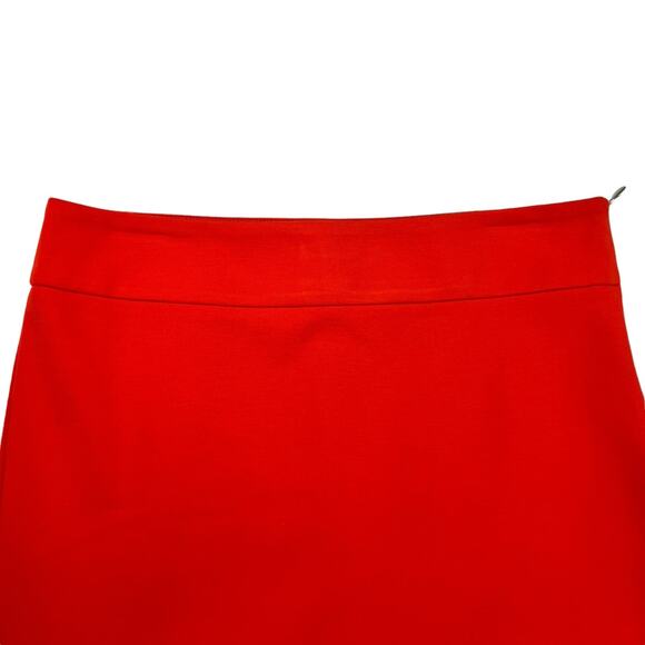 Banana Republic Womans 8P W32 Skirt Orange Mini Petite careerwear Bright Bold - Picture 6 of 13
